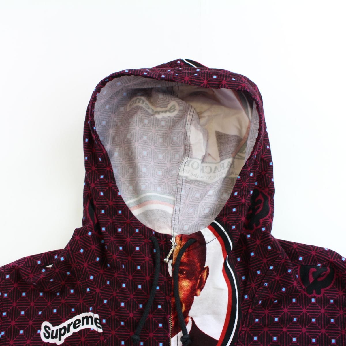 supreme obama pullover burgundy - SaruGeneral