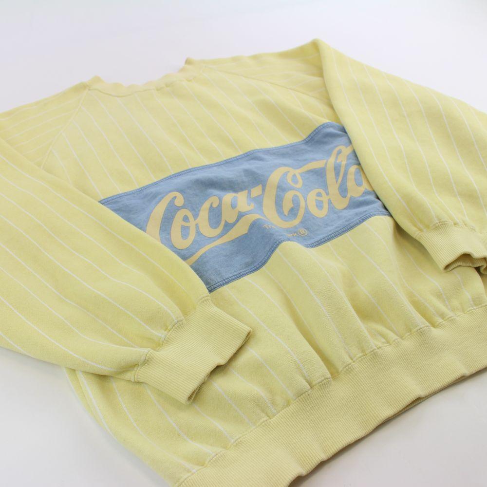 Coca Cola Crewneck Yellow - SaruGeneral