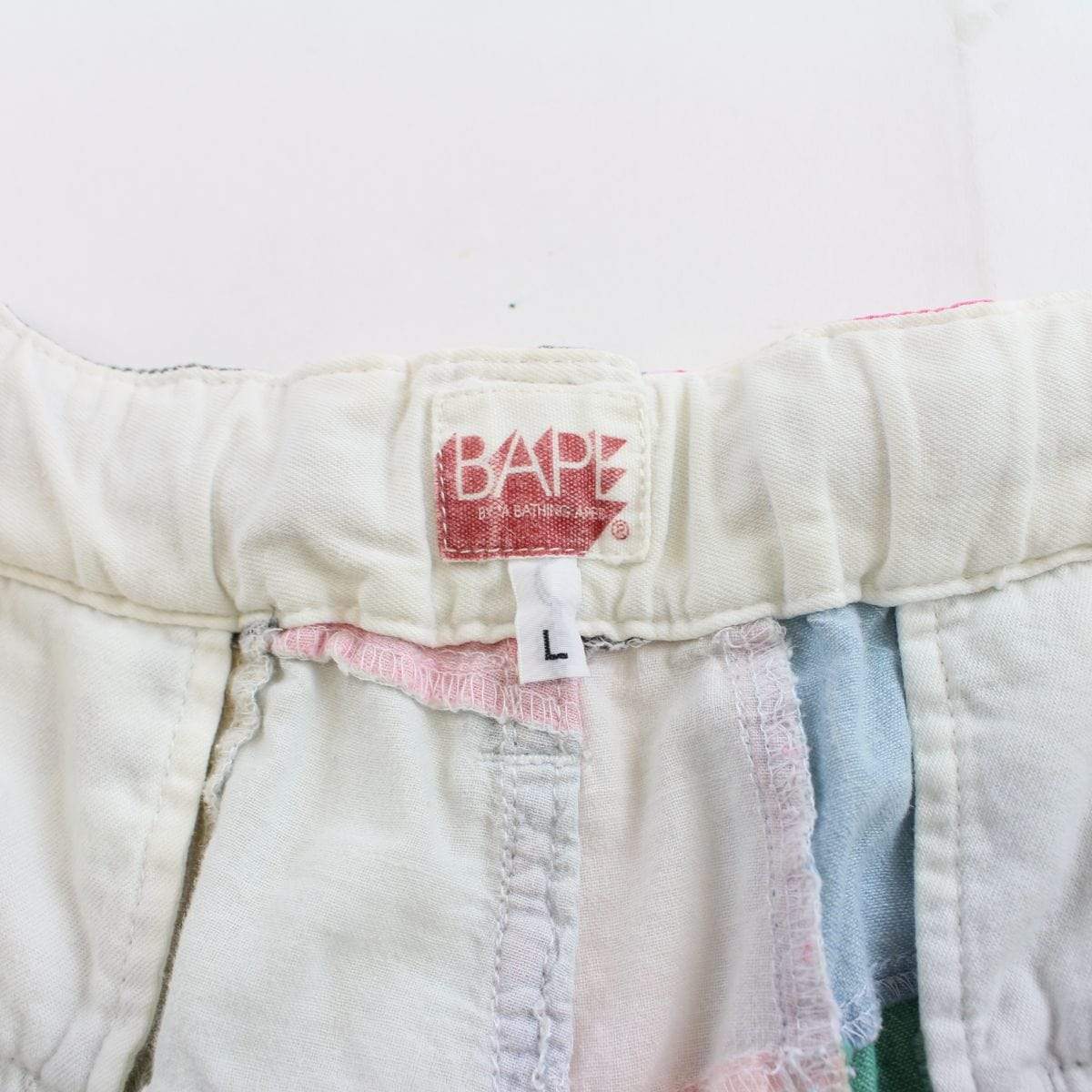 Bape patchwork multi camo shorts - SaruGeneral