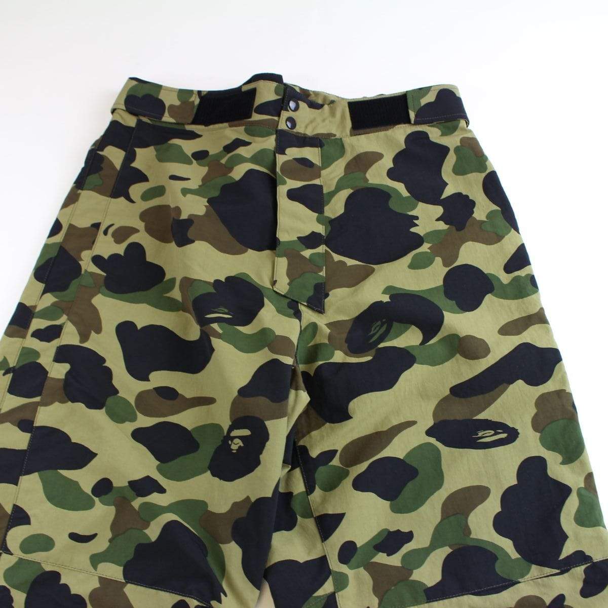 bape 1st green camo tactical pants - SaruGeneral