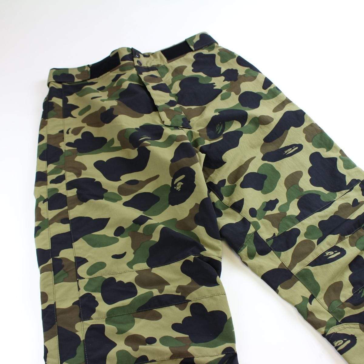 bape 1st green camo tactical pants - SaruGeneral