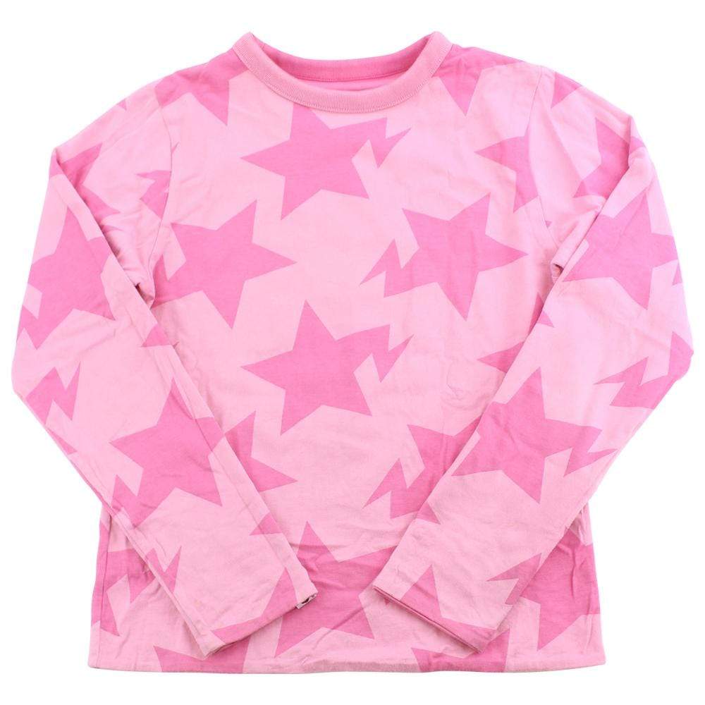 Bape Bapesta Allover Print Reversible LS Pink - SaruGeneral