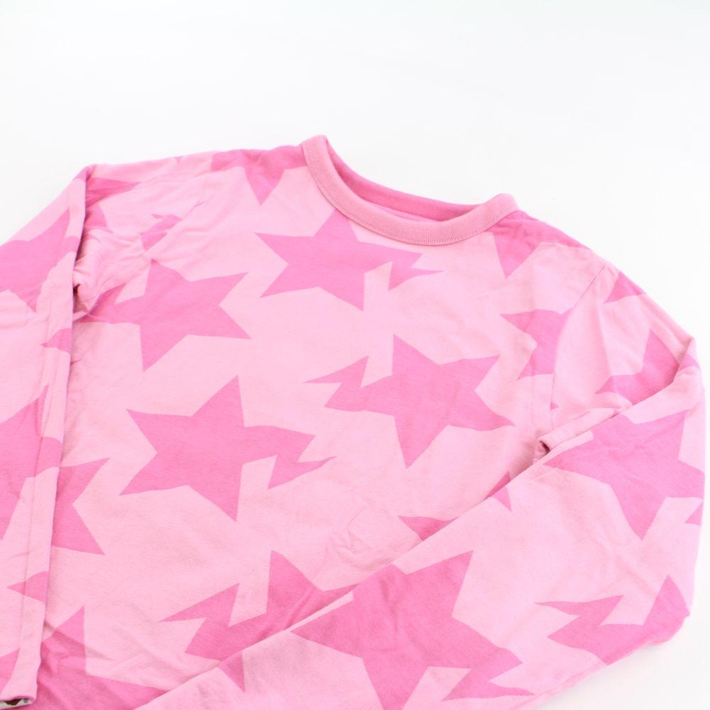 Bape Bapesta Allover Print Reversible LS Pink - SaruGeneral