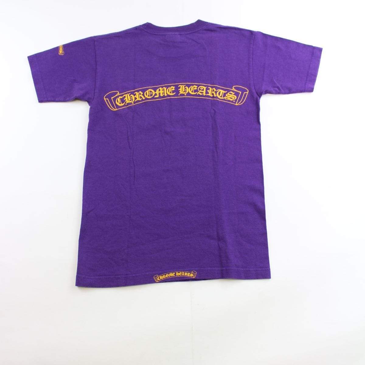 chrome hearts pocket tee purple - SaruGeneral
