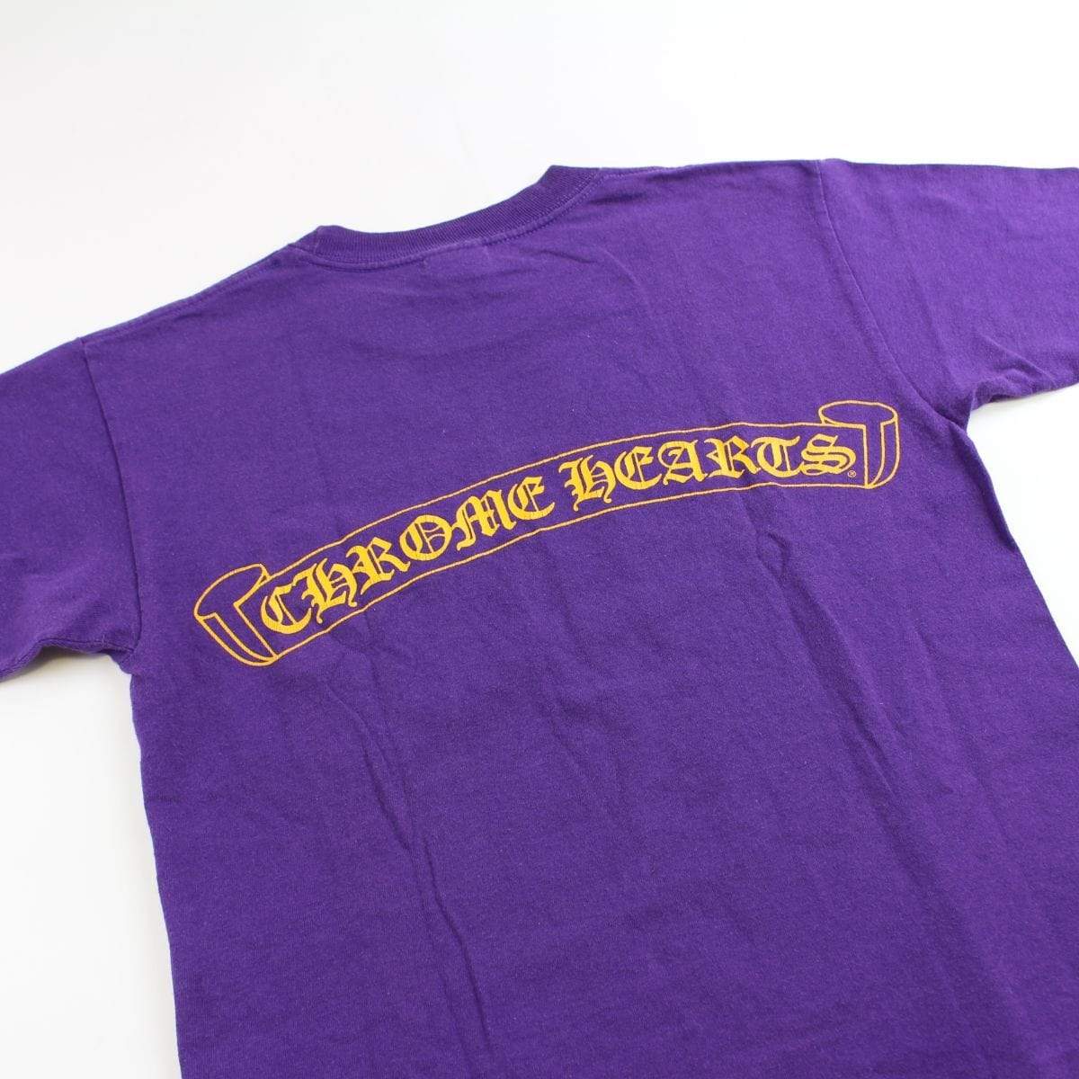 chrome hearts pocket tee purple - SaruGeneral