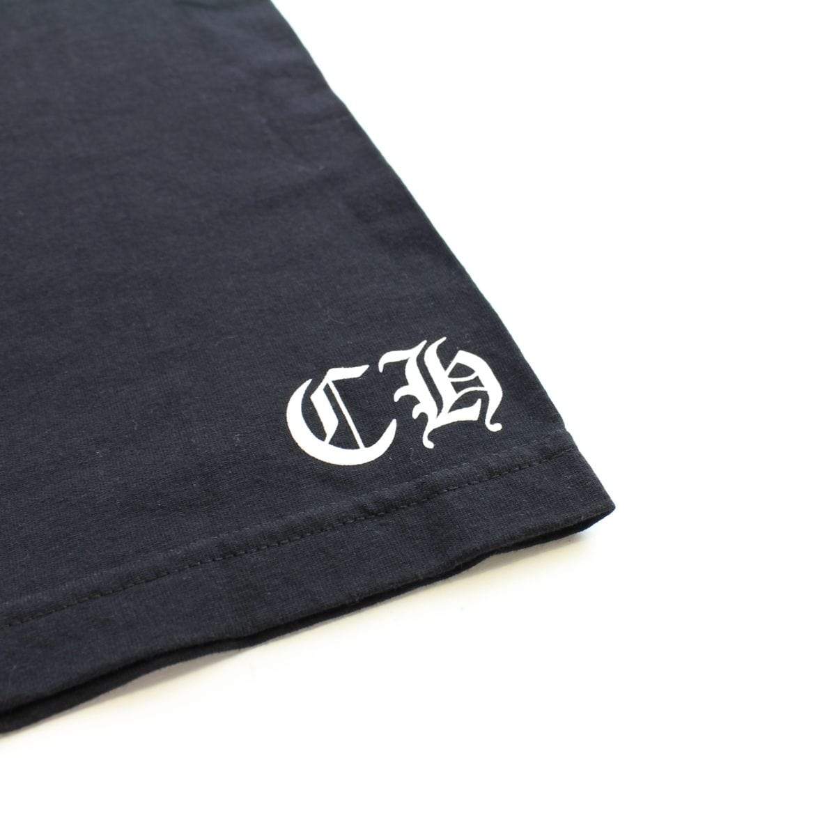 chrome hearts blue side star pocket tee black - SaruGeneral