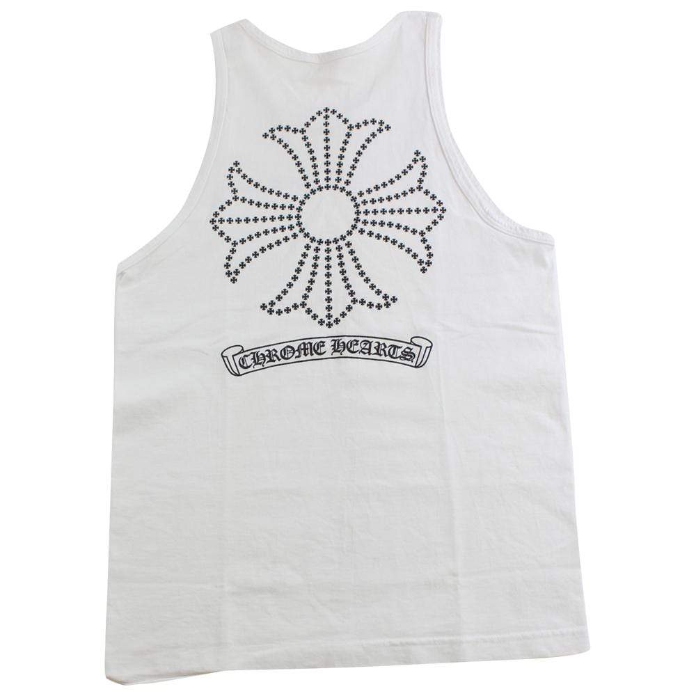 chrome hearts vest white - SaruGeneral