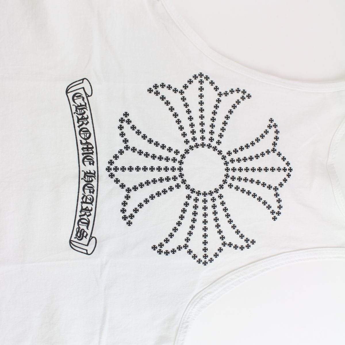 chrome hearts vest white - SaruGeneral