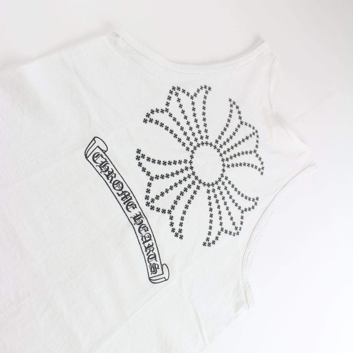 chrome hearts vest white - SaruGeneral