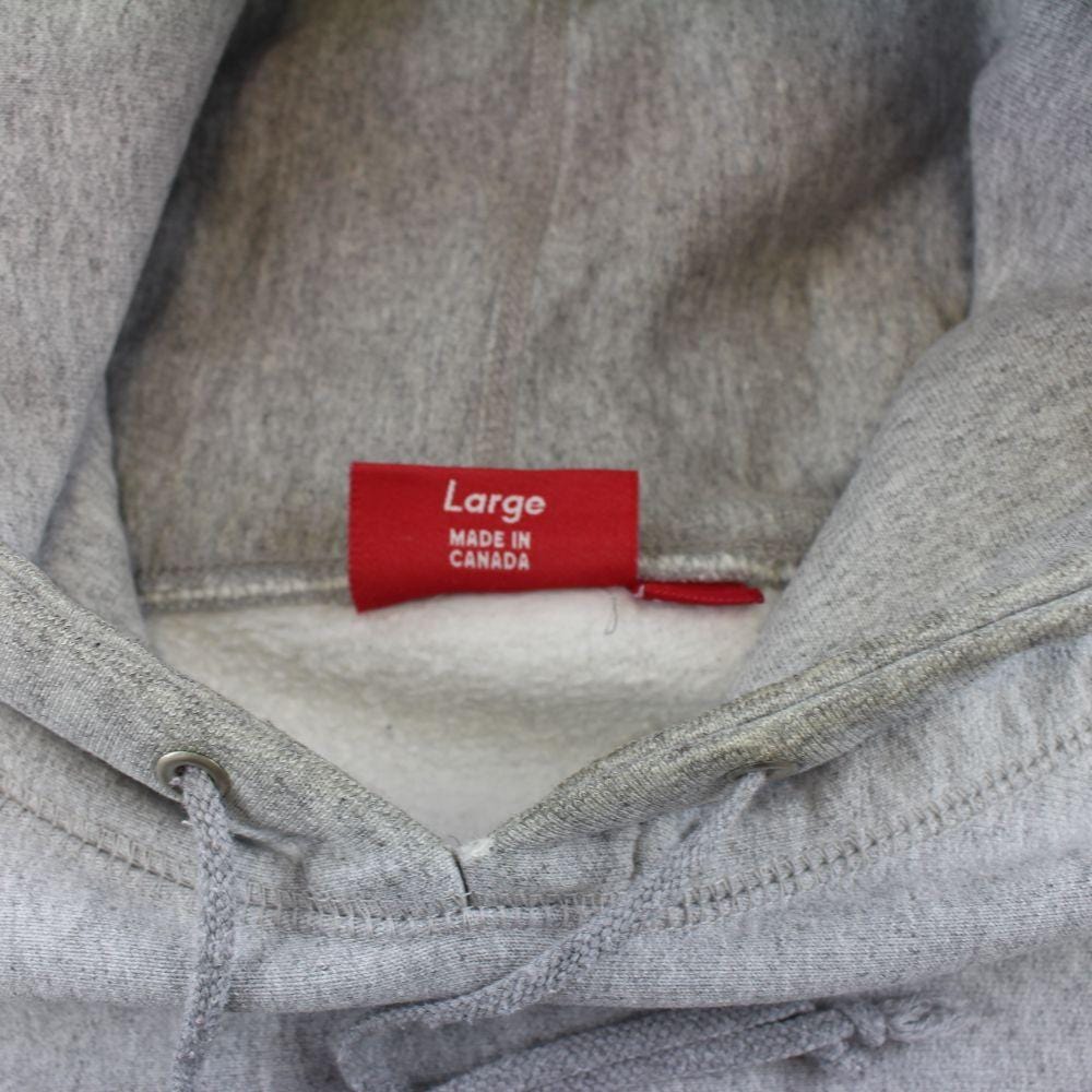 Supreme Grey on Grey Box Logo Hoodie - SaruGeneral
