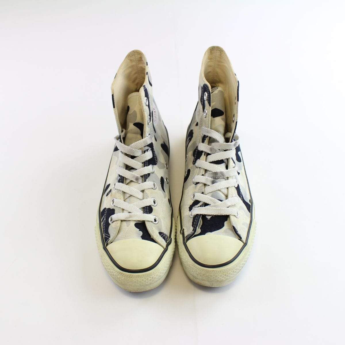 bape x converse abc grey camo high - SaruGeneral