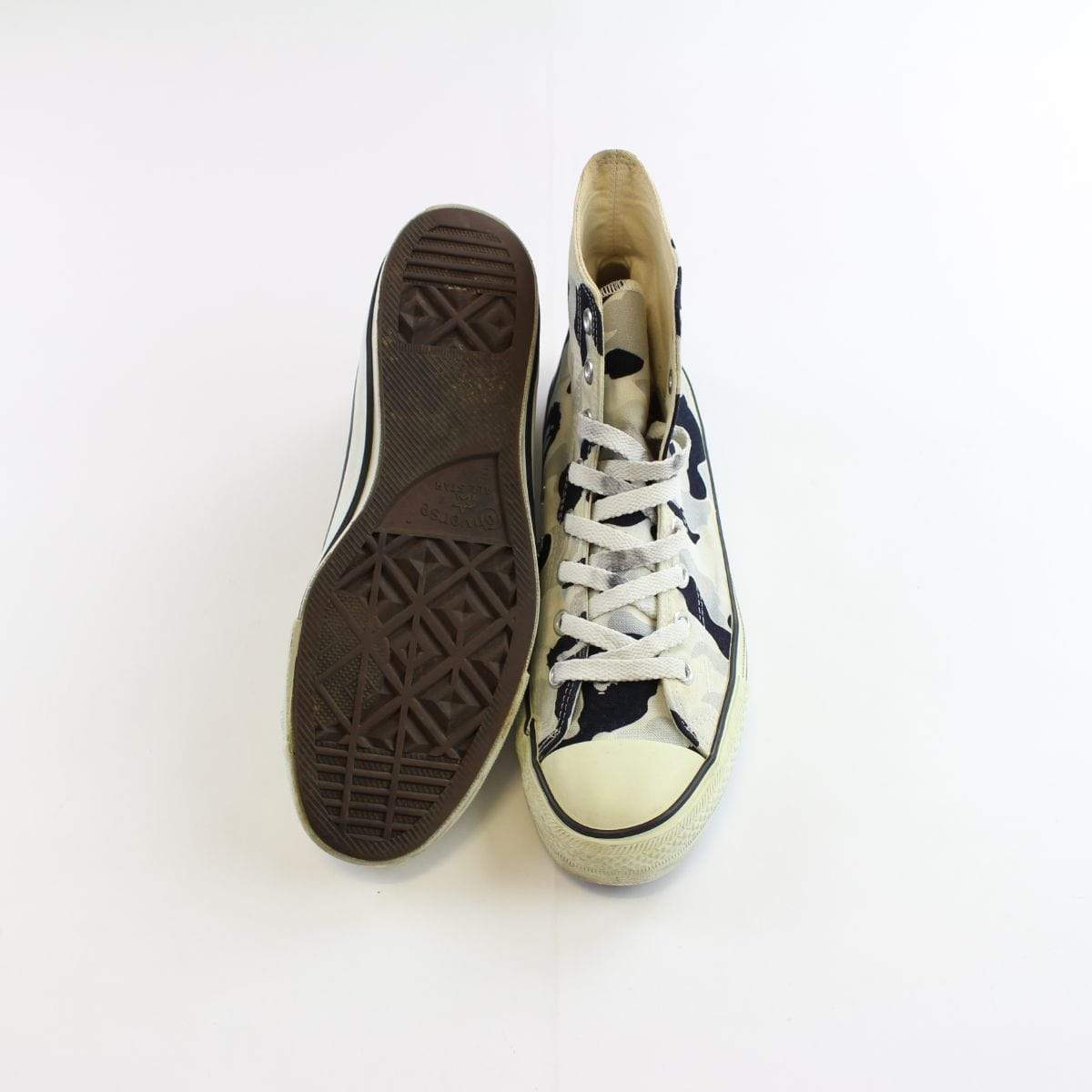 bape x converse abc grey camo high - SaruGeneral