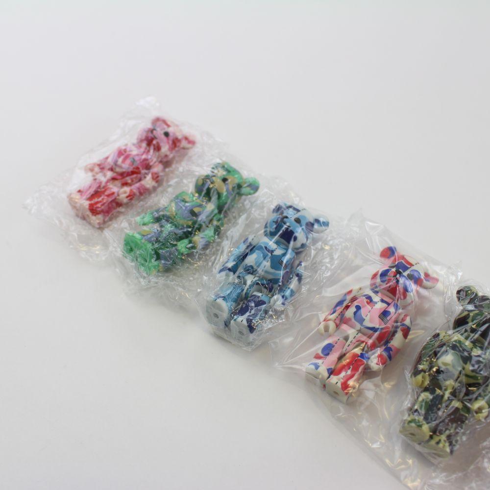 Bape ABC Camo Bearbricks 100% - SaruGeneral