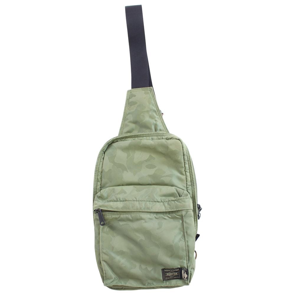 bape x porter green hidden camo hip bag - SaruGeneral
