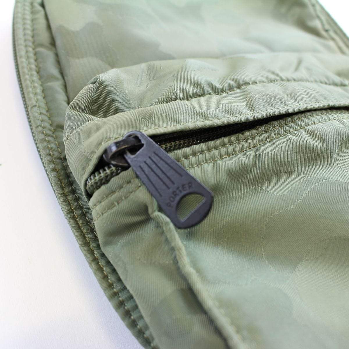 bape x porter green hidden camo hip bag - SaruGeneral