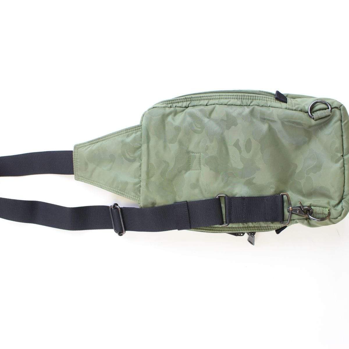 bape x porter green hidden camo hip bag - SaruGeneral