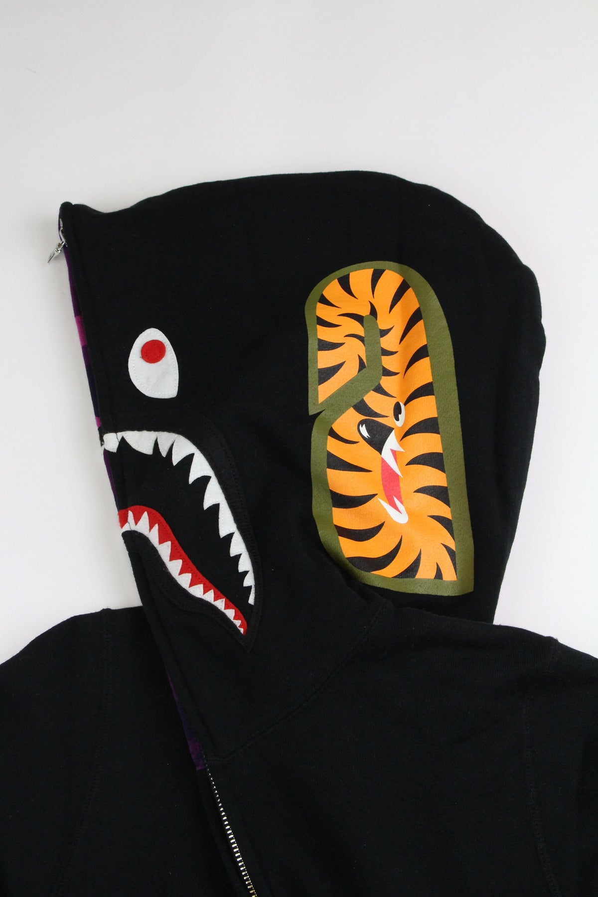 Bape Purple Camo Half Shark Black - SaruGeneral