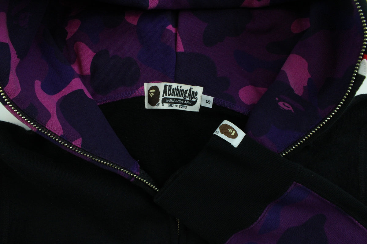 Bape Purple Camo Half Shark Black - SaruGeneral