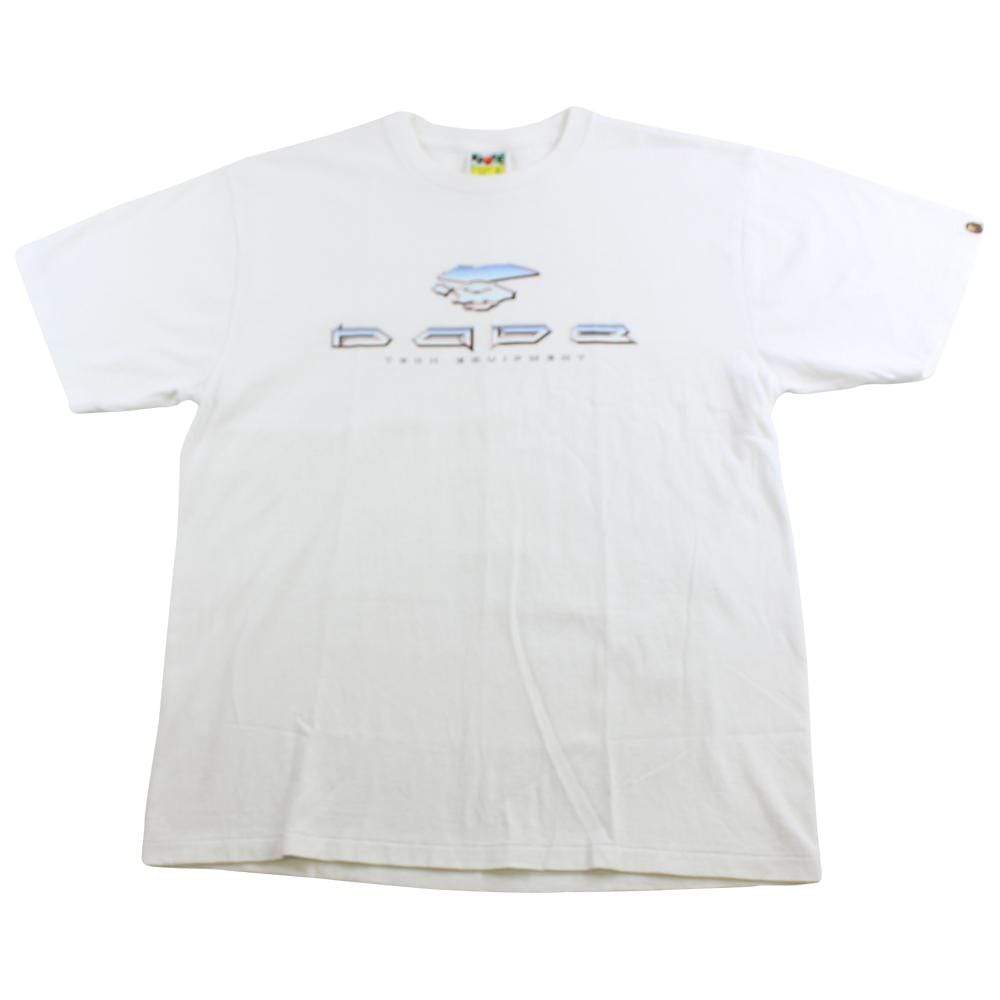 bape team equipment tee white - SaruGeneral