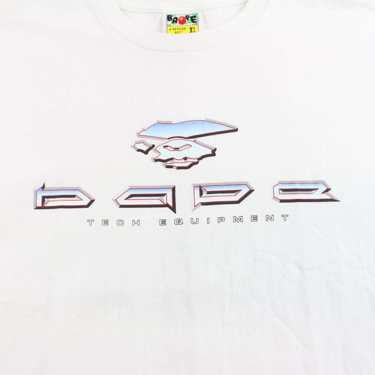 bape team equipment tee white - SaruGeneral