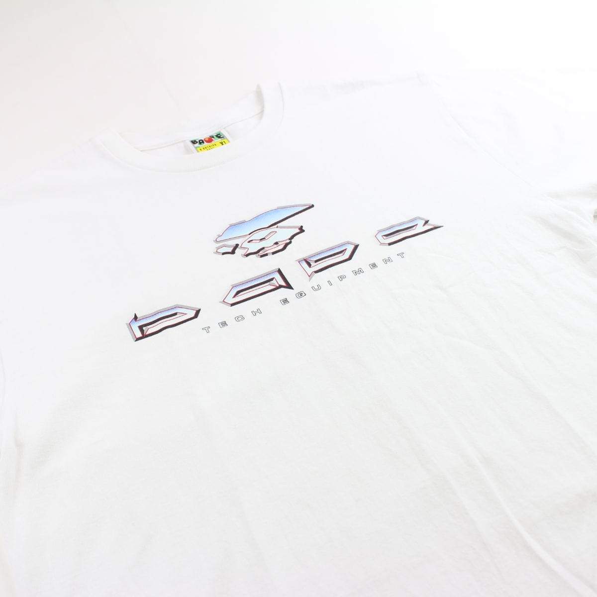 bape team equipment tee white - SaruGeneral