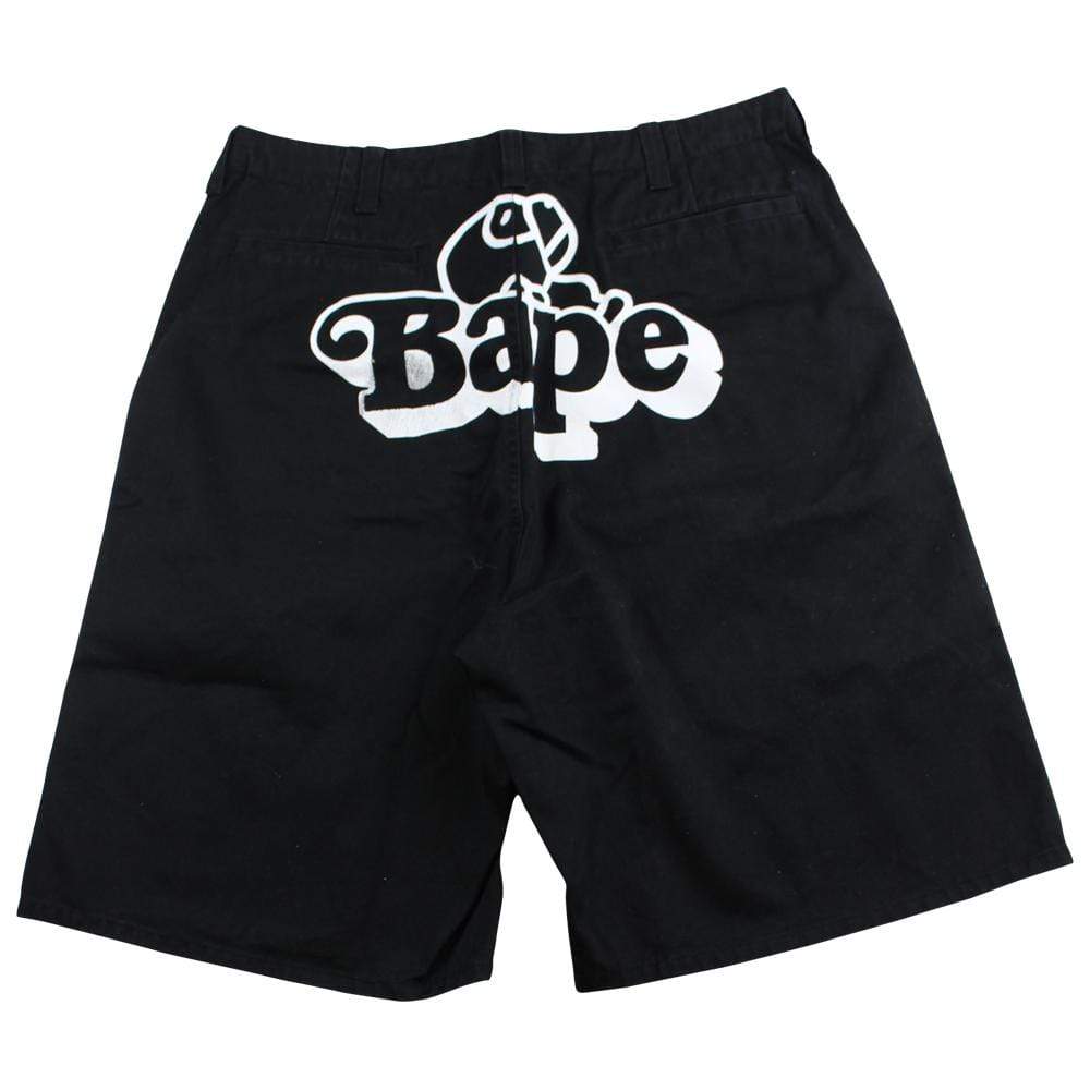 bape milo sleeping shorts black - SaruGeneral