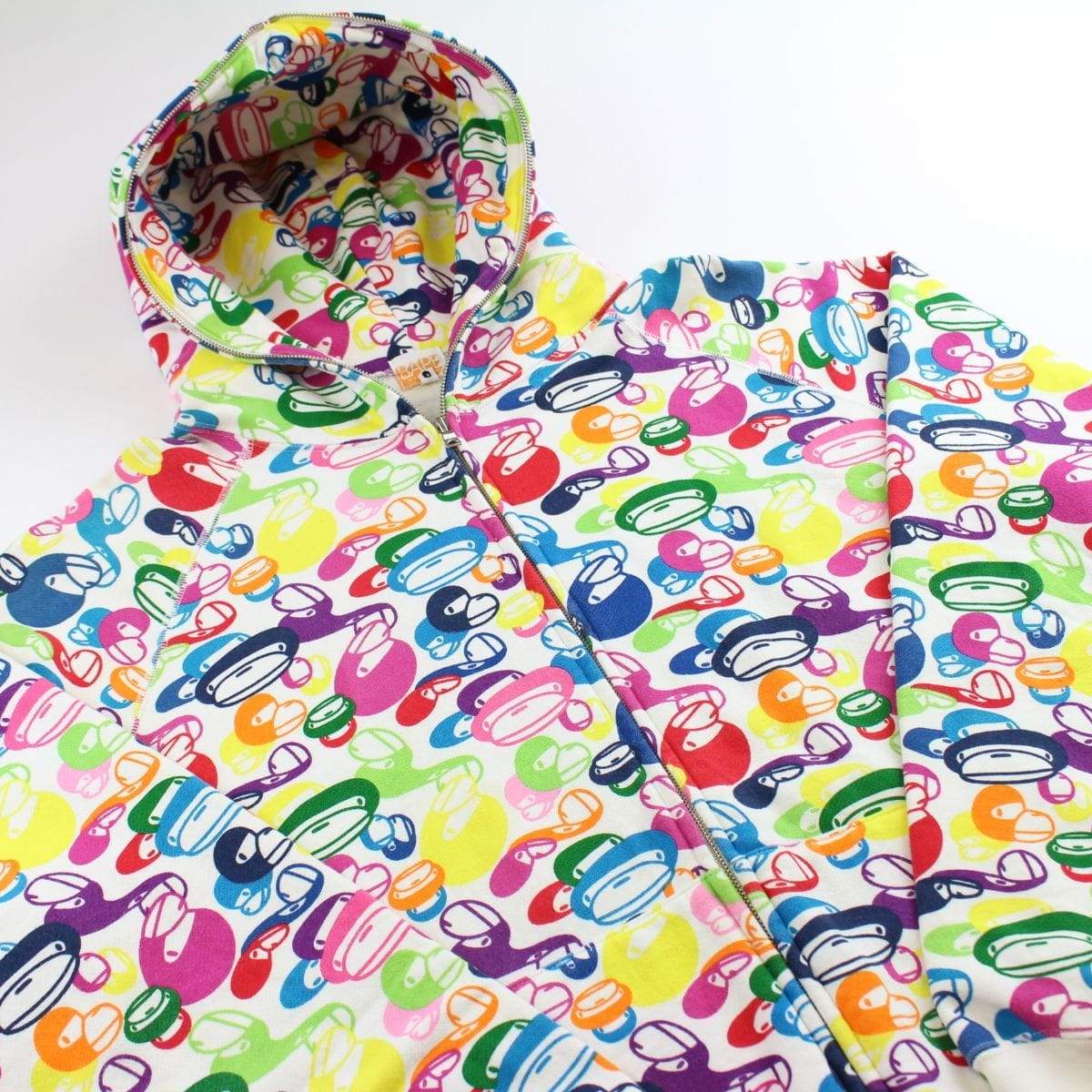 bape multi milo camo full zip hoodie - SaruGeneral