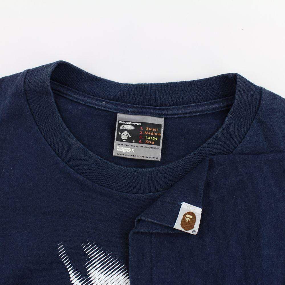 Bape Baby Milo Bapesta Eyes Tee Navy - SaruGeneral