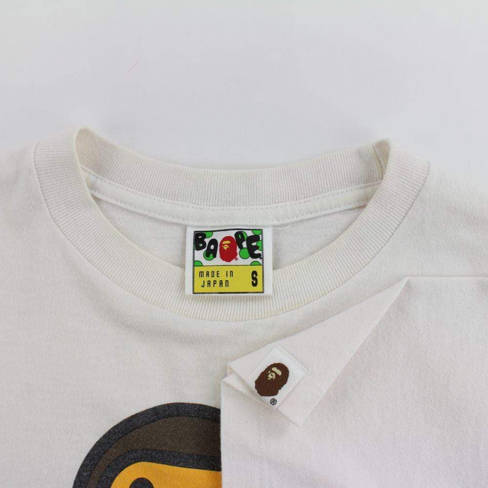 Bape x Super Mario Baby Milo Tee White - SaruGeneral