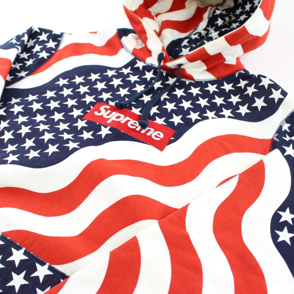 Supreme Box Logo USA Hoodie - SaruGeneral