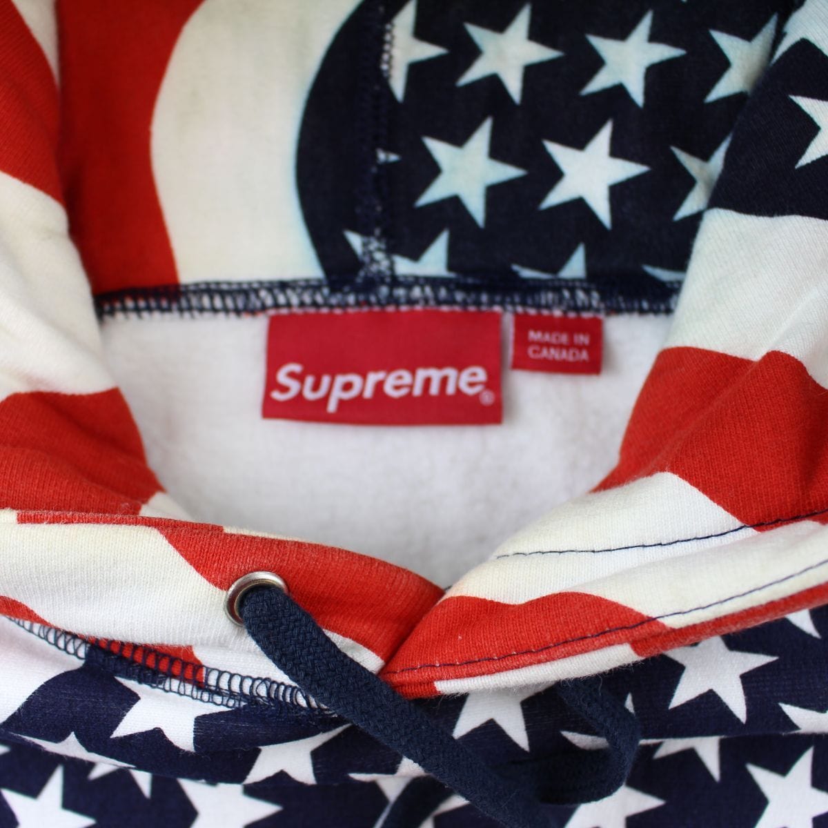 Supreme Box Logo USA Hoodie - SaruGeneral