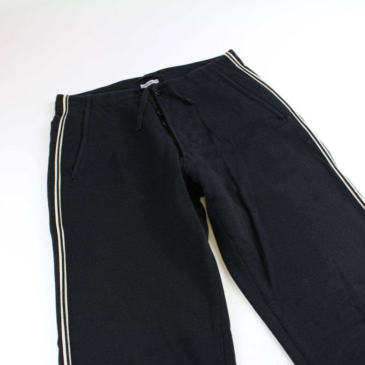 stone island side stripe jogger black - SaruGeneral