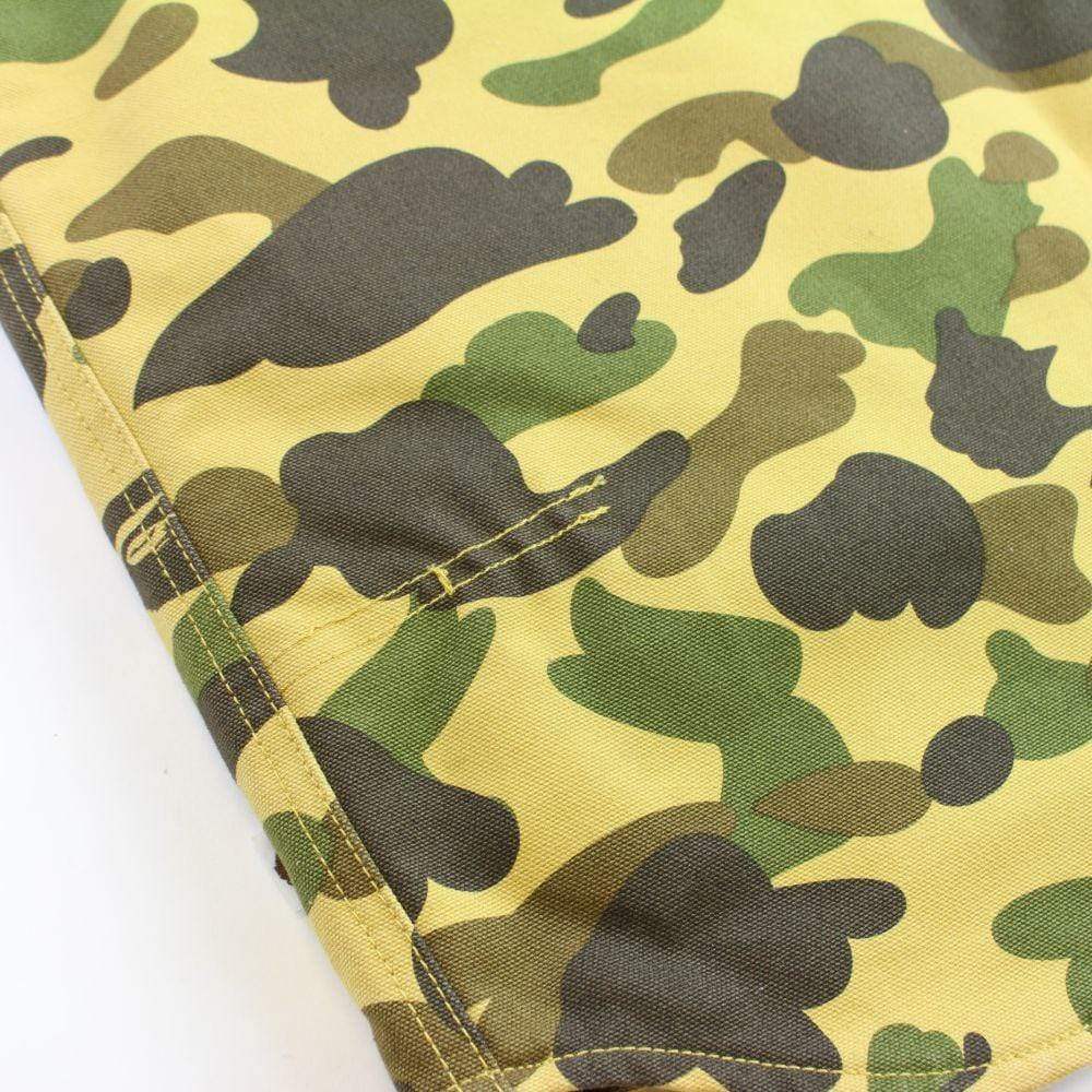 bape x carhartt 1st yellow camo vest 2005-06 - SaruGeneral