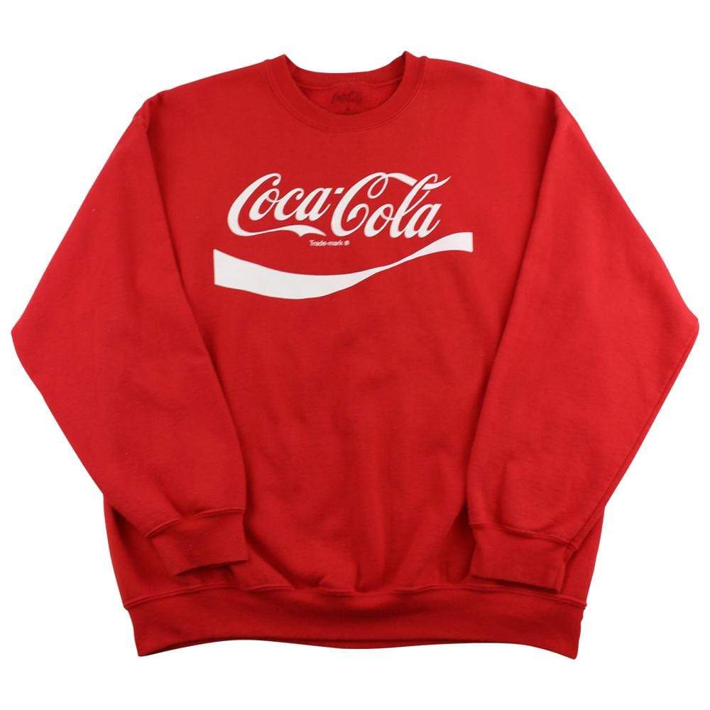 Coca Cola Logo Crewneck Red - SaruGeneral