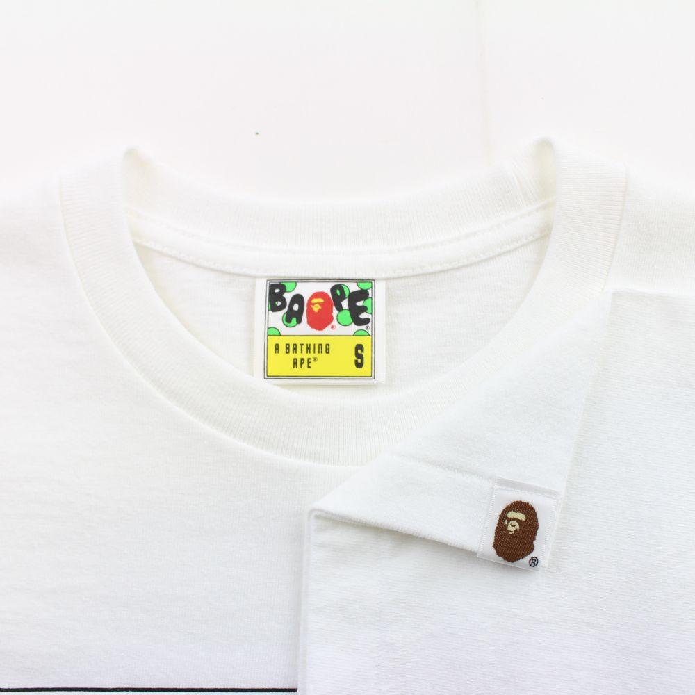 bape membership card logo tee white - SaruGeneral