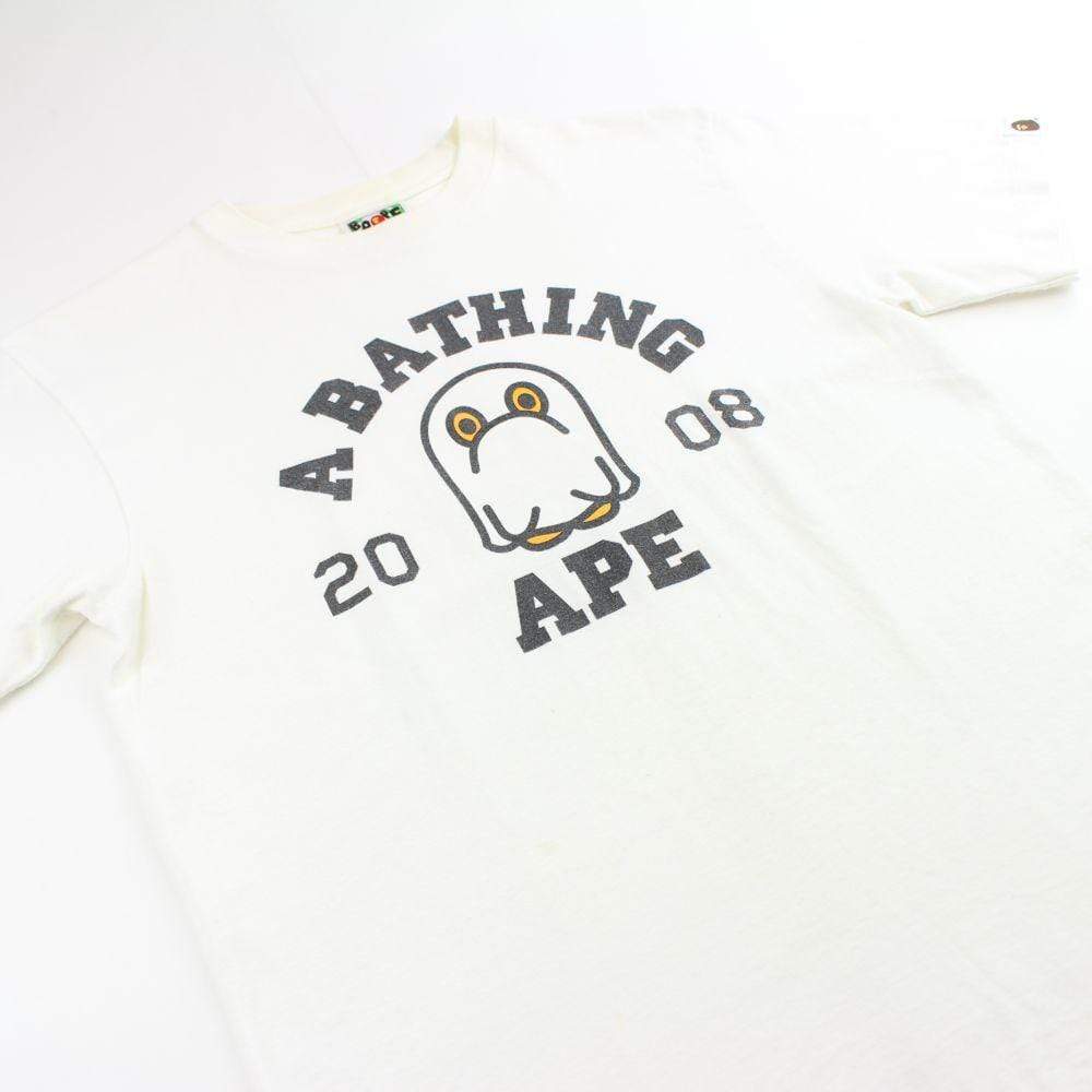bape ghost baby milo halloween tee white - SaruGeneral