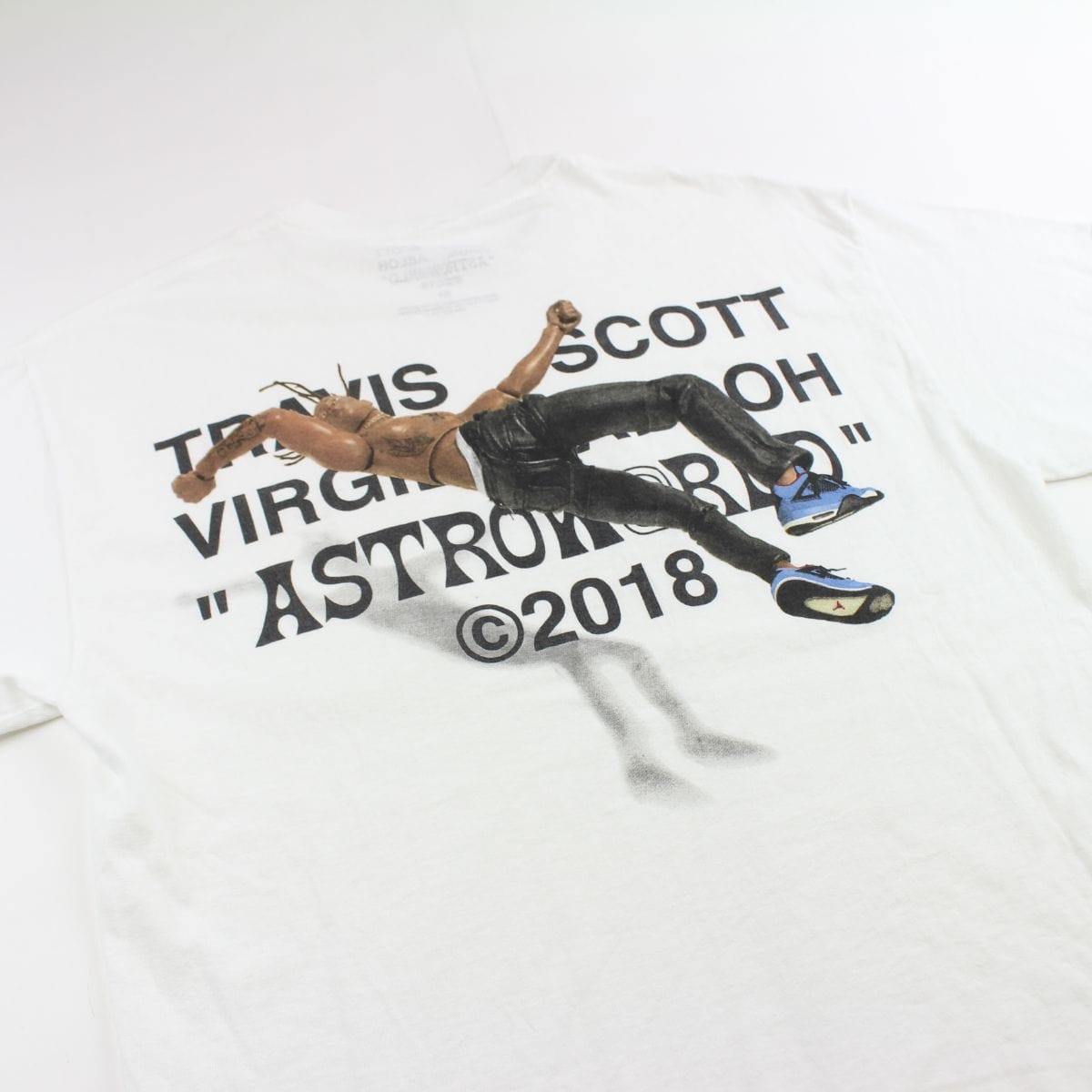Travis Scott x Virgil Abloh Astroworld pocket tee white - SaruGeneral