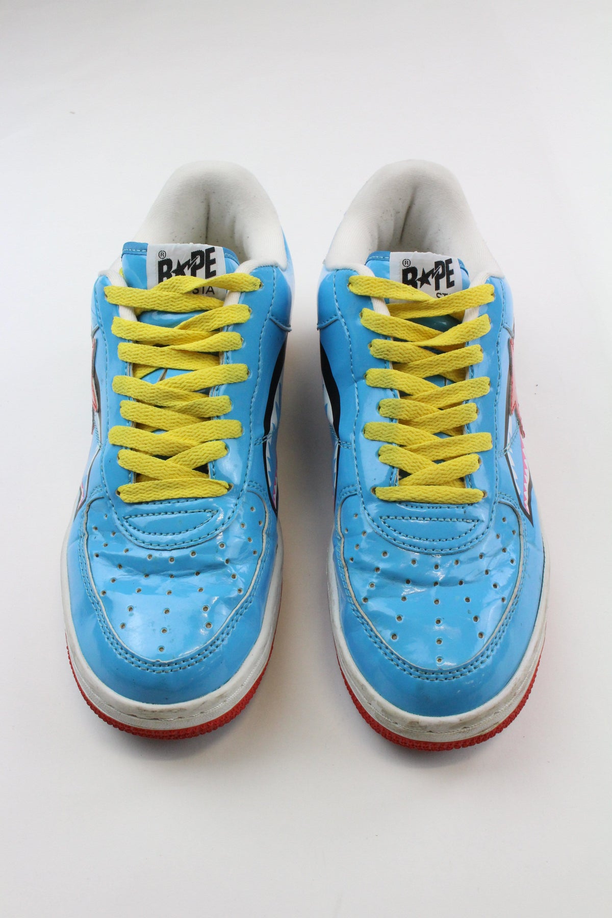 Bapesta Blue Red Shark Face - SaruGeneral