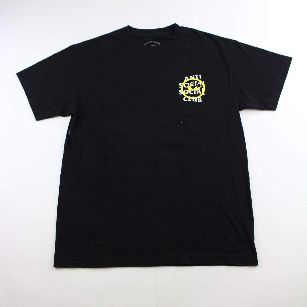 ASSC x Fragment Logo Tee Black - SaruGeneral