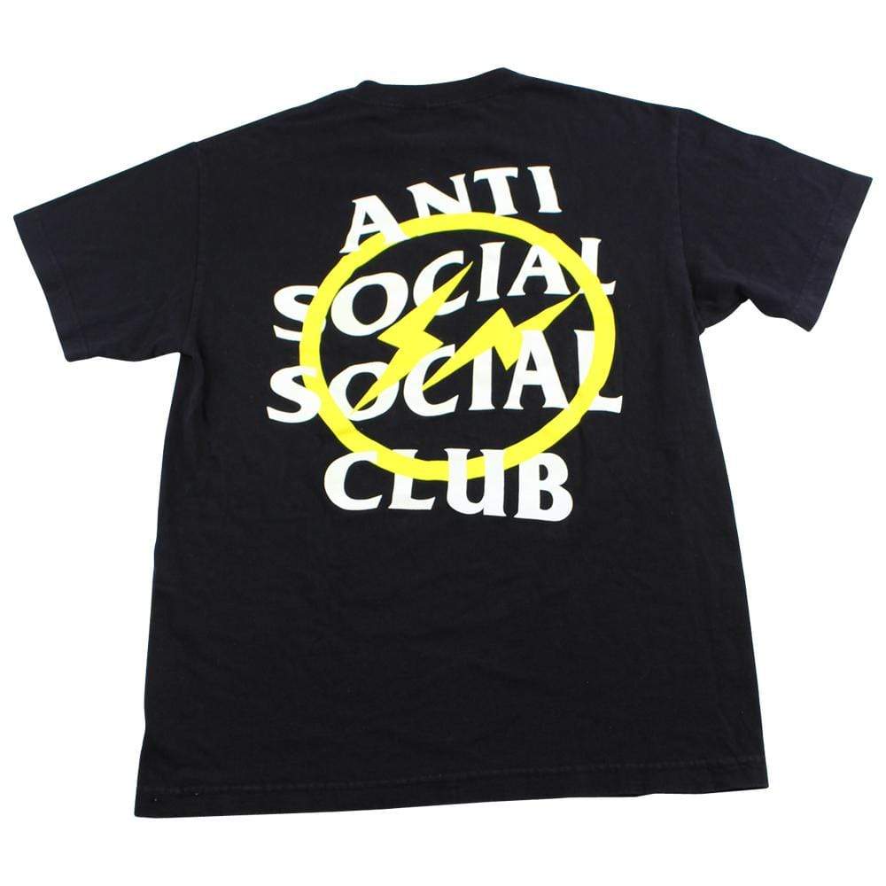 ASSC x Fragment Logo Tee Black - SaruGeneral