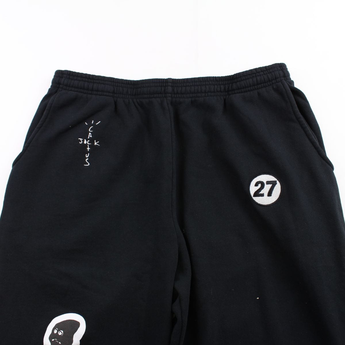 Travis Scott Jack Boys Joggers Black - SaruGeneral