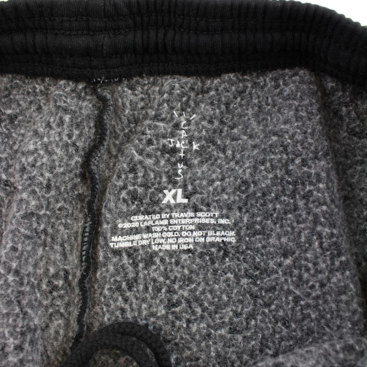 Travis Scott Jack Boys Joggers Black - SaruGeneral