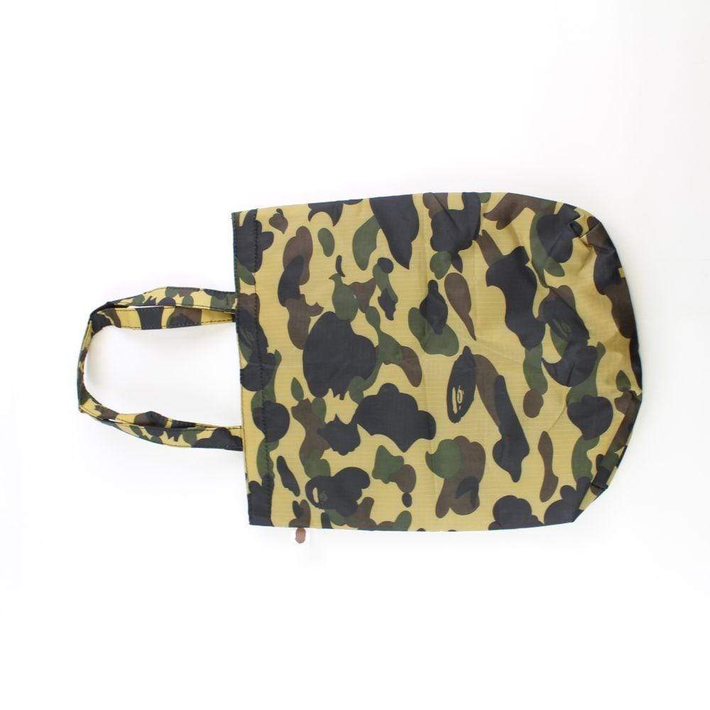 Bape 1st Yellow Camo Shark Face Tote Bag - SaruGeneral