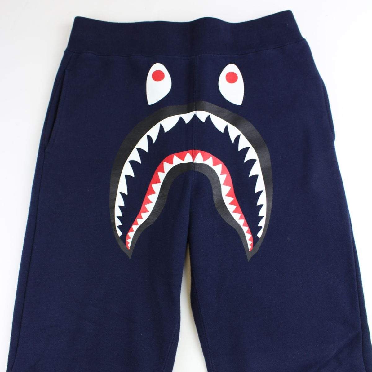Bape Shark Face Joggers navy - SaruGeneral