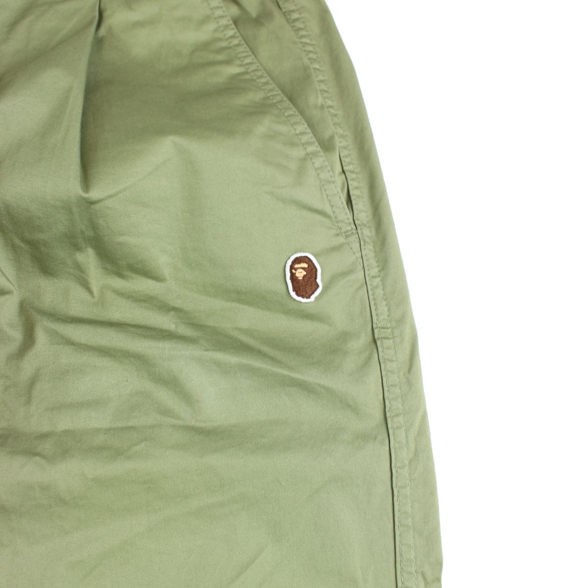 Bape Olive Point Head Pants - SaruGeneral