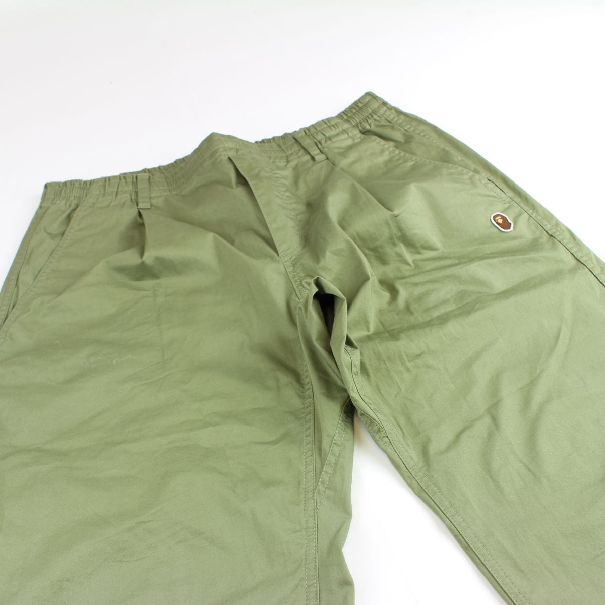 Bape Olive Point Head Pants - SaruGeneral
