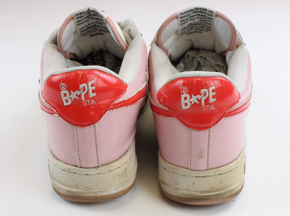 Bapesta Red Pink Blue White - SaruGeneral