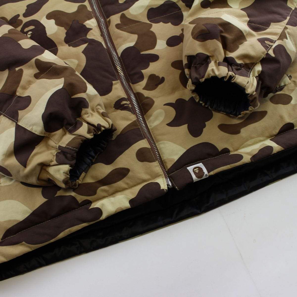 Bape Desert Camo Reversible Puffer Jacket - SaruGeneral
