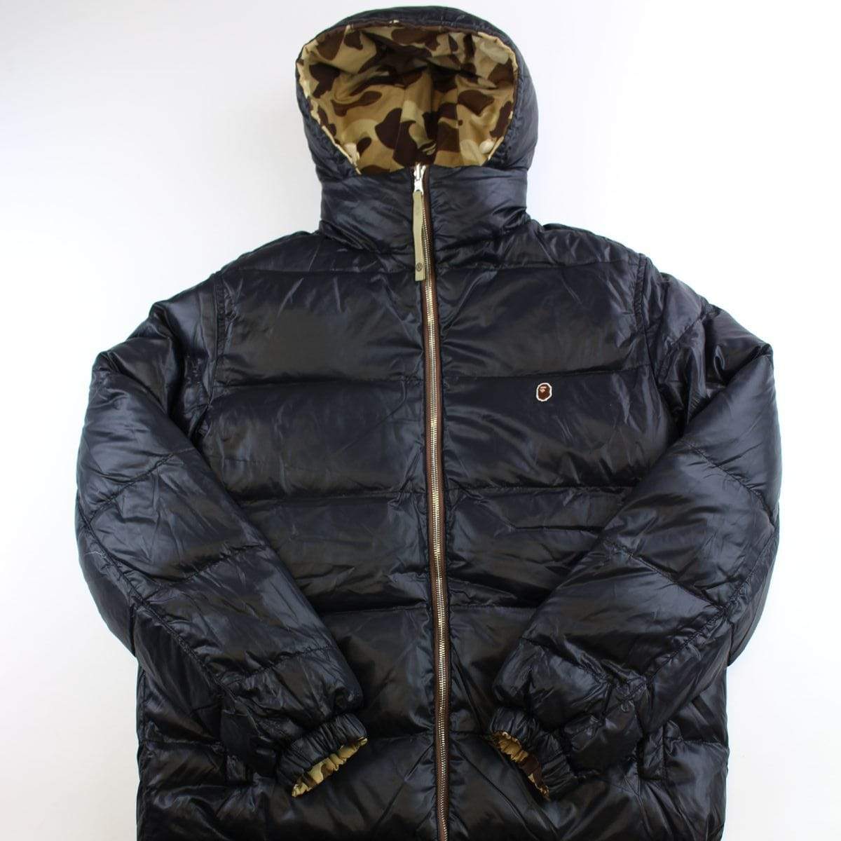 Bape Desert Camo Reversible Puffer Jacket - SaruGeneral