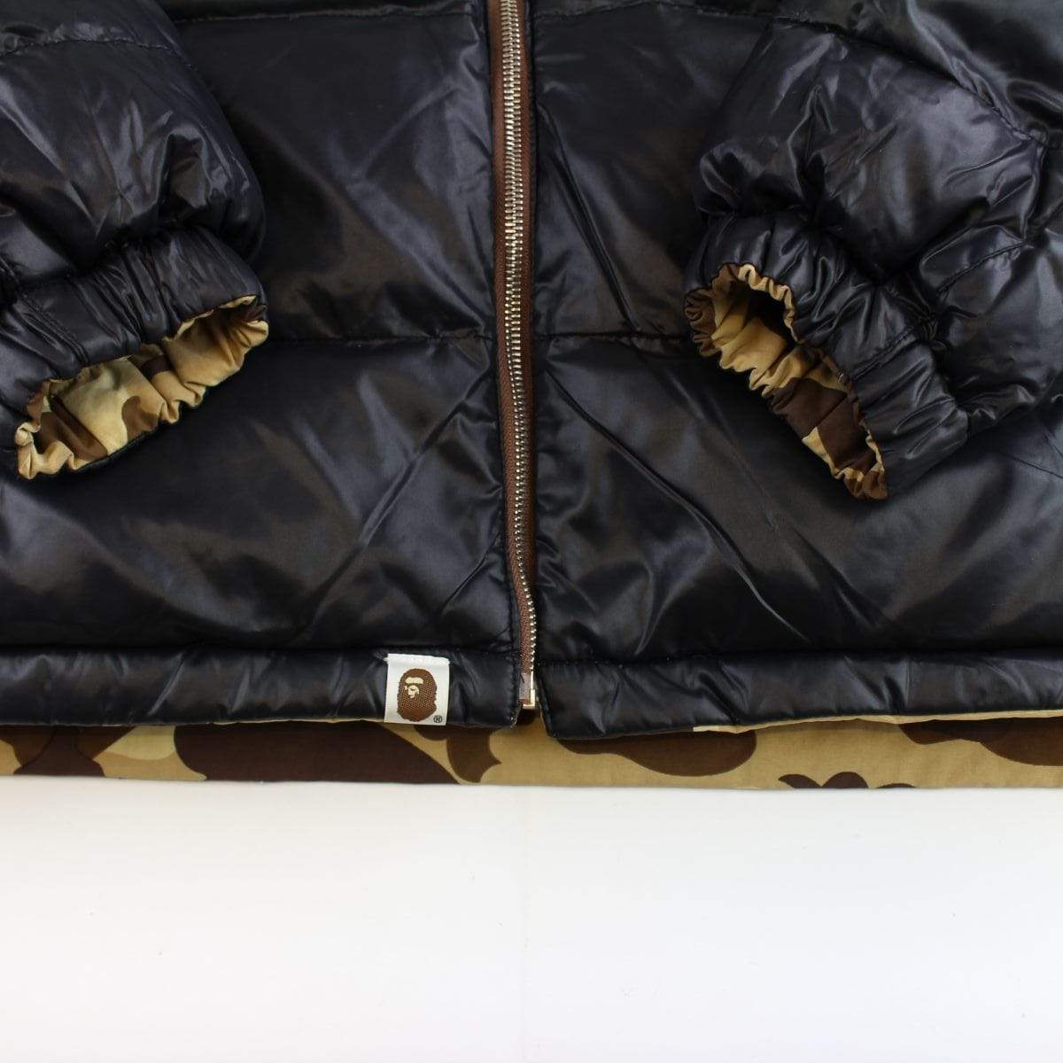 Bape Desert Camo Reversible Puffer Jacket - SaruGeneral
